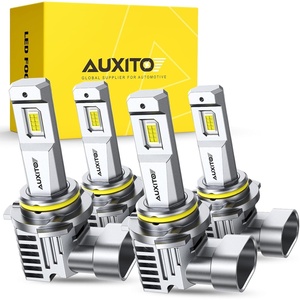 image:imageAUXITO 9006 HB4 LED Switchback Bulb 6500K Cool White amp 3000K Amber Yellow 50000LM Brighter UltraBright Plug N Play Long Lifespan No Flicker Fit For 99 Vehicles 2PCS90059006