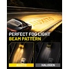image:imageAUXITO H109145 LED Fog Light Bulbs 18000LM 1000 Brighter 11 PlugandPlay Canbus Ready 914590409045 LED Fog Bulbs 3000K Amber Yellow Pack of 2
