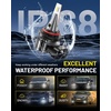 image:imageAUXITO H109145 LED Fog Light Bulbs 18000LM 1000 Brighter 11 PlugandPlay Canbus Ready 914590409045 LED Fog Bulbs 6500K Cool White Pack of 2