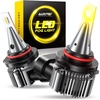 image:imageAUXITO H109145 LED Fog Light Bulbs 18000LM 1000 Brighter 11 PlugandPlay Canbus Ready 914590409045 LED Fog Bulbs 3000K Amber Yellow Pack of 2