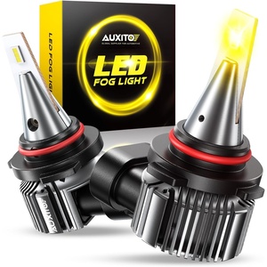 image:imageAUXITO H109145 LED Fog Light Bulbs 18000LM 1000 Brighter 11 PlugandPlay Canbus Ready 914590409045 LED Fog Bulbs 3000K Amber Yellow Pack of 2