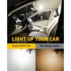 image:imageAUXITO 194 LED Light Bulb 6000K White 578 LED Bulb 2112 2122 Light Bulb 39 41 42MM