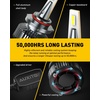 image:imageAUXITO 9007 Bulb HB5 Bulbs 80000LM Brighter UltraBright Plug N Play Long Lifespan No Flicker 99 Compatibility 2PCS9005HB3