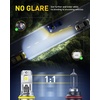 image:imageAUXITO 9007 Bulb HB5 Bulbs 80000LM Brighter UltraBright Plug N Play Long Lifespan No Flicker 99 Compatibility 2PCS9007HB5