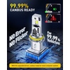 image:imageAUXITO 9007 Bulb HB5 Bulbs 80000LM Brighter UltraBright Plug N Play Long Lifespan No Flicker 99 Compatibility 2PCS9007HB5