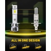 image:imageAUXITO 9007 Bulb HB5 Bulbs 80000LM Brighter UltraBright Plug N Play Long Lifespan No Flicker 99 Compatibility 2PCSH1