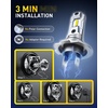 image:imageAUXITO 9007 Bulb HB5 Bulbs 80000LM Brighter UltraBright Plug N Play Long Lifespan No Flicker 99 Compatibility 2PCSH7