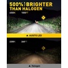 image:imageAUXITO H11 LED Bulb H8 H9 H16 80000LM 6500K Cool White 22W Low Power Consumption PlugNPlay NonPolarity Design Perfect Beam Pattern for Fog Lights Driving Lights Replacement Bulbs Pack of 2H1