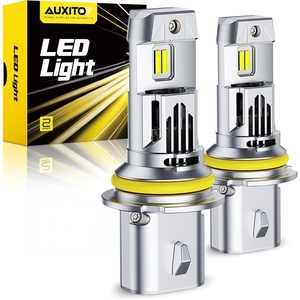 image:imageAUXITO 9007 Bulb HB5 Bulbs 80000LM Brighter UltraBright Plug N Play Long Lifespan No Flicker 99 Compatibility 2PCS9007HB5