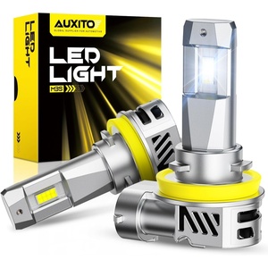 image:imageAUXITO 9007 Bulb HB5 Bulbs 80000LM Brighter UltraBright Plug N Play Long Lifespan No Flicker 99 Compatibility 2PCSH11H8H9