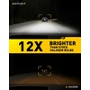 image:imageAUXITO 9006HB4 LED Switchback Bulbs 6500K White amp 3000K Amber Yellow 1000 50000LM Ultra Bright No Flicker 3MinPlug and Play 30 Years Lifespan Fits 99 Vehicles Pack of 2H4HB29003White