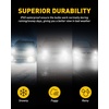 image:imageAUXITO 9006HB4 LED Switchback Bulbs 6500K White amp 3000K Amber Yellow 1000 50000LM Ultra Bright No Flicker 3MinPlug and Play 30 Years Lifespan Fits 99 Vehicles Pack of 2H1091459140White