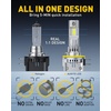 image:imageAUXITO 9006HB4 LED Switchback Bulbs 6500K White amp 3000K Amber Yellow 1000 50000LM Ultra Bright No Flicker 3MinPlug and Play 30 Years Lifespan Fits 99 Vehicles Pack of 2H11B