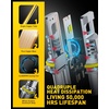 image:imageAUXITO 9006HB4 LED Switchback Bulbs 6500K White amp 3000K Amber Yellow 1000 50000LM Ultra Bright No Flicker 3MinPlug and Play 30 Years Lifespan Fits 99 Vehicles Pack of 29007 HB5