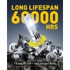 image:imageAUXITO 9006HB4 LED Switchback Bulbs 6500K White amp 3000K Amber Yellow 1000 50000LM Ultra Bright No Flicker 3MinPlug and Play 30 Years Lifespan Fits 99 Vehicles Pack of 2H11B