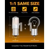 image:imageOXILAM 2026 Upgraded 7440 LED Bulb Amber with Fan CANBUS Error Free 4000LM 600 Brighter Turn Signal Light Anti Hyper Flash T20 7441 W21W WY21W 7440NA Blinker Bulb Replacement Pack of 2Amber Yellow