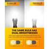 image:imageOXILAM 2026 Upgraded 7440 LED Bulb Amber with Fan CANBUS Error Free 4000LM 600 Brighter Turn Signal Light Anti Hyper Flash T20 7441 W21W WY21W 7440NA Blinker Bulb Replacement Pack of 2Xenon White