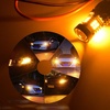 image:imageOXILAM 2026 Upgraded 7440 LED Bulb Amber with Fan CANBUS Error Free 4000LM 600 Brighter Turn Signal Light Anti Hyper Flash T20 7441 W21W WY21W 7440NA Blinker Bulb Replacement Pack of 2Amber Yellow