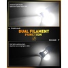 image:imageOXILAM 2026 Upgraded 7440 LED Bulb Amber with Fan CANBUS Error Free 4000LM 600 Brighter Turn Signal Light Anti Hyper Flash T20 7441 W21W WY21W 7440NA Blinker Bulb Replacement Pack of 2Xenon White