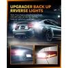 image:imageOXILAM 2026 Upgraded 7440 LED Bulb Amber with Fan CANBUS Error Free 4000LM 600 Brighter Turn Signal Light Anti Hyper Flash T20 7441 W21W WY21W 7440NA Blinker Bulb Replacement Pack of 2Xenon White