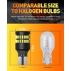 image:imageOXILAM 2026 Upgraded 7440 LED Bulb Amber with Fan CANBUS Error Free 4000LM 600 Brighter Turn Signal Light Anti Hyper Flash T20 7441 W21W WY21W 7440NA Blinker Bulb Replacement Pack of 2Xenon White