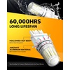 image:imageOXILAM 2026 Upgraded 7440 LED Bulb Amber with Fan CANBUS Error Free 4000LM 600 Brighter Turn Signal Light Anti Hyper Flash T20 7441 W21W WY21W 7440NA Blinker Bulb Replacement Pack of 2Xenon White