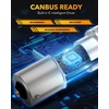 image:imageOXILAM 2026 Upgraded 7440 LED Bulb Amber with Fan CANBUS Error Free 4000LM 600 Brighter Turn Signal Light Anti Hyper Flash T20 7441 W21W WY21W 7440NA Blinker Bulb Replacement Pack of 2Amber Yellow