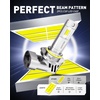 image:imageAUXITO 9006 Bulb  900 Brighter 6500K White Direct Fit Mini Size HassleFree Plug amp Play Extended Lifespan FlickerFree Operation Pack of 290059006