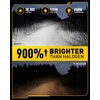 image:imageAUXITO 9006 Bulb  900 Brighter 6500K White Direct Fit Mini Size HassleFree Plug amp Play Extended Lifespan FlickerFree Operation Pack of 29006HB4