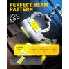image:imageAUXITO 9006 Bulb  900 Brighter 6500K White Direct Fit Mini Size HassleFree Plug amp Play Extended Lifespan FlickerFree Operation Pack of 29006HB4