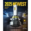 image:imageAUXITO 9006 Bulb  900 Brighter 6500K White Direct Fit Mini Size HassleFree Plug amp Play Extended Lifespan FlickerFree Operation Pack of 29006HB4