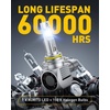 image:imageAUXITO 9006 Bulb  900 Brighter 6500K White Direct Fit Mini Size HassleFree Plug amp Play Extended Lifespan FlickerFree Operation Pack of 29012HIR2