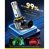 image:imageAUXITO 9006 HB4 LED Switchback Bulb 6500K Cool White  3000K Amber Yellow Switchable 90000LM High Lumen Output Plug and Play FlickerFree Durable Works with 99 Vehicles 2 Pack