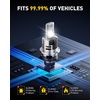 image:imageAUXITO D2S Bulbs 30000LM UltraBright D2R Light Direct Insert 3 Mins Installation 60000Hrs Long Lifespan No Flicker 99 Compatibility Pack of 2