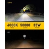 image:imageAUXITO D5S Light Bulbs 50000LM UltraBright Direct Insert 5 Mins Installation 60000Hrs Long Lifespan No Flicker 99 Compatibility Pack of 2