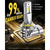 image:imageAUXITO M3S 9005 Bulbs 50000LM UltraBright HB3 9005 Light Direct Insert 3 Mins Installation 60000Hrs Long Lifespan No Flicker 99 Compatibility Pack of 2