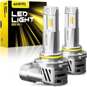 image:imageAUXITO M3S 9005 Bulbs 50000LM UltraBright HB3 9005 Light Direct Insert 3 Mins Installation 60000Hrs Long Lifespan No Flicker 99 Compatibility Pack of 2