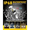image:imageAUXITO 9004 Bulb 1000 Brighter 11 Mini Size No Adapter Needed 5 Min Quick Install No Flicker 99 Compatibility Pack of 29003H4