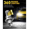 image:imageAUXITO 9004 Bulb 1000 Brighter 11 Mini Size No Adapter Needed 5 Min Quick Install No Flicker 99 Compatibility Pack of 29003H4