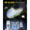image:imageAUXITO 9004 Bulb 1000 Brighter 11 Mini Size No Adapter Needed 5 Min Quick Install No Flicker 99 Compatibility Pack of 29008H13