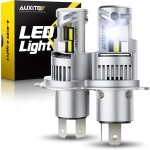 image:imageAUXITO 9004 Bulb 1000 Brighter 11 Mini Size No Adapter Needed 5 Min Quick Install No Flicker 99 Compatibility Pack of 29003H4