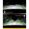 image:imageAUXITO 80000LM H11H8 LED Switchback Bulbs 11 Mini Size H11 LED Fog Light Bulbs 6500K amp 3000K Dual Color Driving Lamps No Polarity PlugandPlay 60000H Lifetime9005HB3