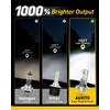 image:imageAUXITO 80000LM H11H8 LED Switchback Bulbs 11 Mini Size H11 LED Fog Light Bulbs 6500K amp 3000K Dual Color Driving Lamps No Polarity PlugandPlay 60000H LifetimeH7