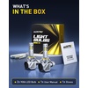 image:imageAUXITO 80000LM H11H8 LED Switchback Bulbs 11 Mini Size H11 LED Fog Light Bulbs 6500K amp 3000K Dual Color Driving Lamps No Polarity PlugandPlay 60000H Lifetime9006HB4