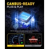 image:imageAUXITO H11 Fog Bulb 6500K White 33000LM Super Bright Canbus Ready with Fan Pack of 2