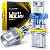 image:imageAUXITO 80000LM H11H8 LED Switchback Bulbs 11 Mini Size H11 LED Fog Light Bulbs 6500K amp 3000K Dual Color Driving Lamps No Polarity PlugandPlay 60000H Lifetime9007HB5