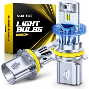 image:imageAUXITO 80000LM H11H8 LED Switchback Bulbs 11 Mini Size H11 LED Fog Light Bulbs 6500K amp 3000K Dual Color Driving Lamps No Polarity PlugandPlay 60000H Lifetime9007HB5