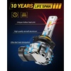 image:imageAUXITO H1091459140 LED Fog Light Bulbs 6500K White 6000LM Brightness  600 Brighter 11 Mini Size Plug N Play 5Min Install IP68 Waterproof Pack of 2