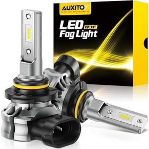 image:imageAUXITO H1091459140 LED Fog Light Bulbs 6500K White 6000LM Brightness  600 Brighter 11 Mini Size Plug N Play 5Min Install IP68 Waterproof Pack of 2