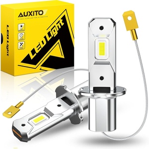 image:imageAUXITO H3 LED Fog Light Bulbs 46000LM 6500K Cool White 600 Brightness 11 PlugandPlay Fog Light Bulb 10Year Lifespan Canbus Ready for Fog Lamp amp DRL Pack of 2